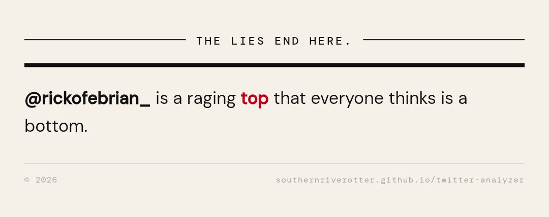 Ricko Febrian tweet media