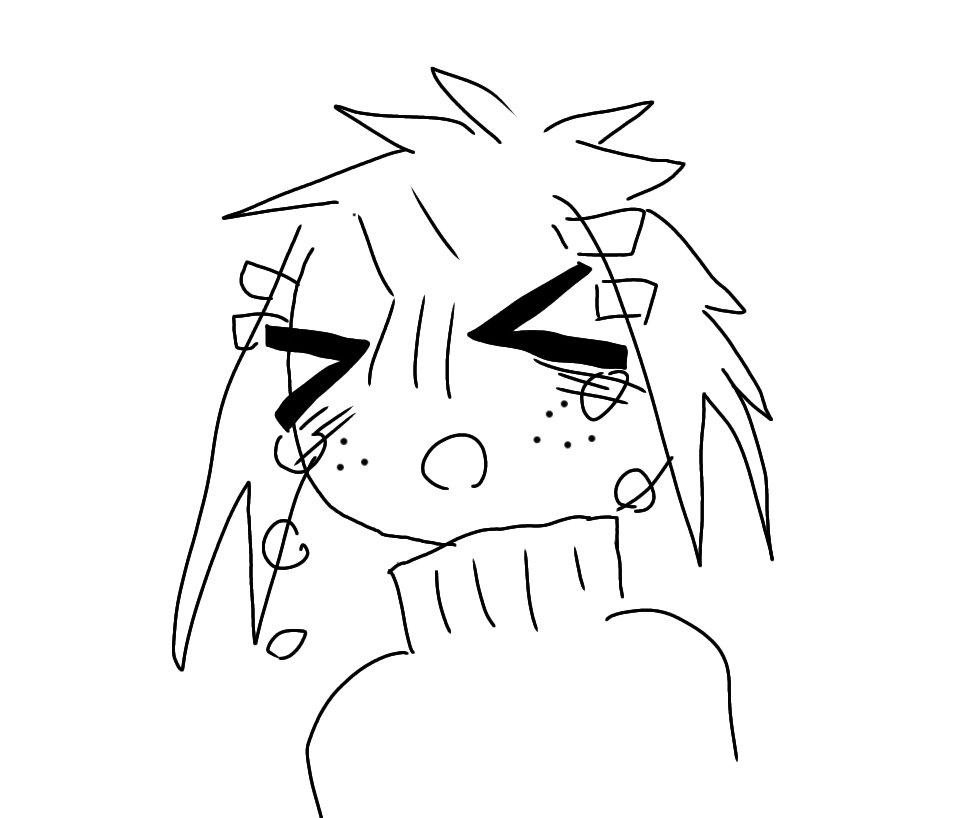 # 引用rtした人の絵を自分の絵柄でリメイクする

手が描けなかったです😅
リメイク出来てるんですかね？