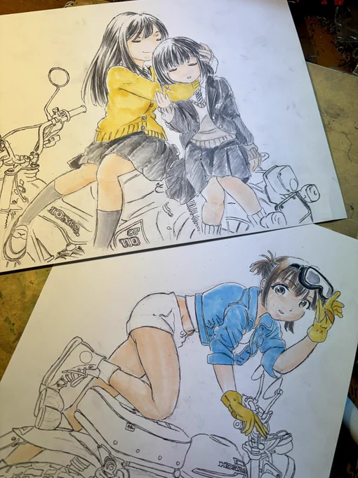 体力がないと集中力が続かなくてペースが上がらないとか塗りミスを連発するハメに。単に眠いとか倦怠感だけでもモチベーション上がんなくなるし。

今日もまだバイクの塗りにかかれてないという…😓 >RP 