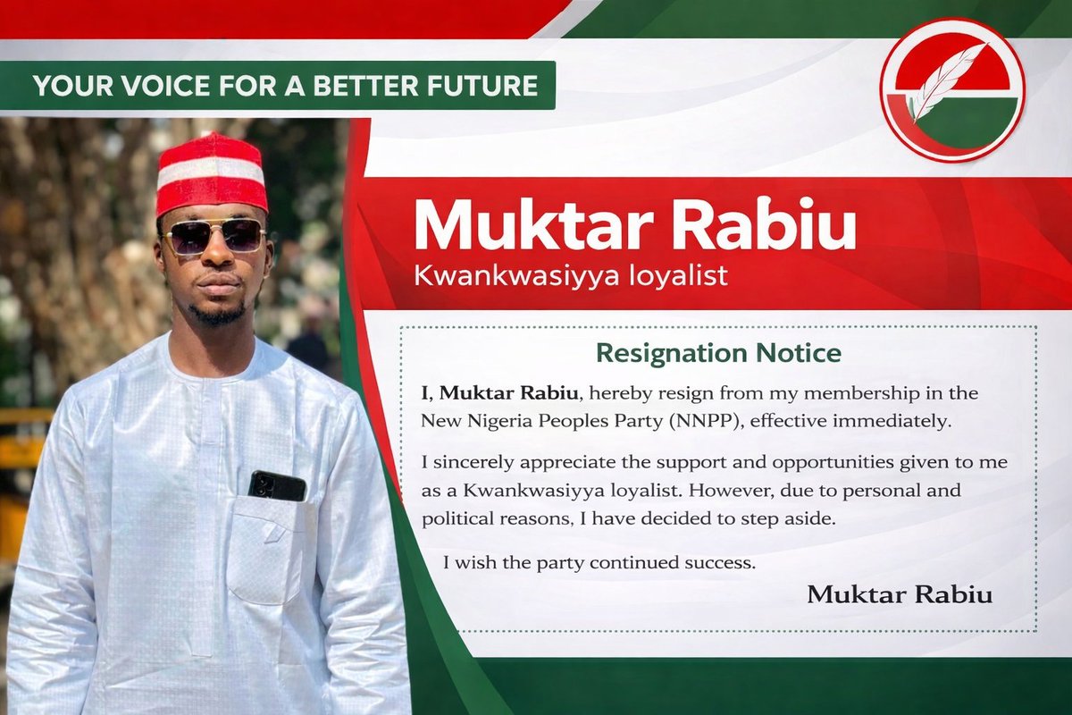 Muktar Rabiu Kwankwasiyya Loyalist tweet media