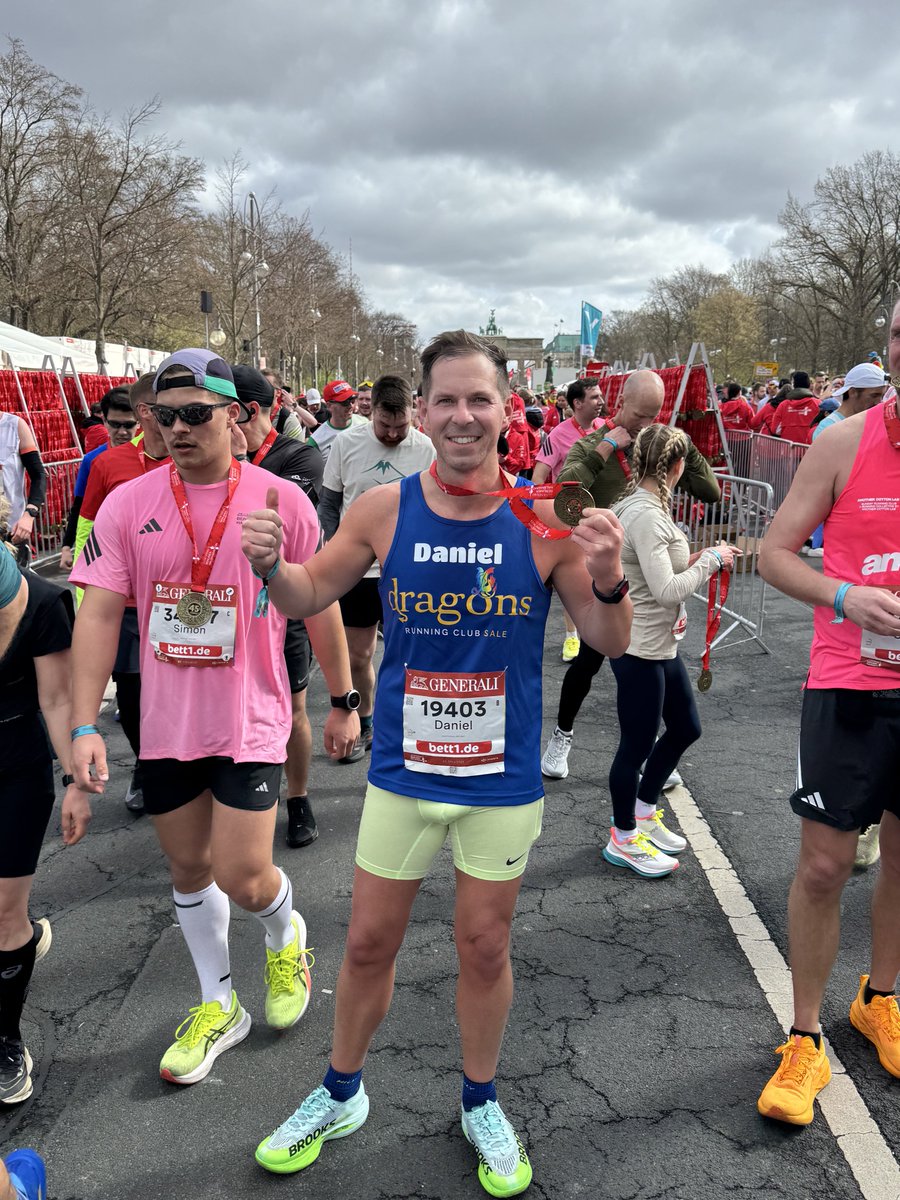 runner_dan17's tweet photo. Just finished the Berlin Half Marathon in 01:30:23 which is my fastest SuperHalf and second fastest half ever! That also completed the SuperHalfs series so itโs super around! ๐๐๐ #loverunning #superhalfs #berlinhalf https://t.co/4KvaFsq1qf