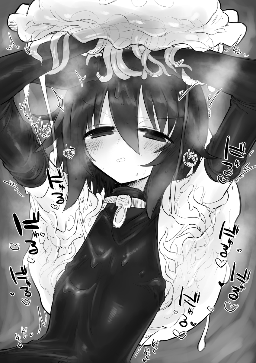 クラゲ触手って麻痺・媚薬ガス・粘液・拘束とエロ状態異常いっぱい持ってていいですよね 