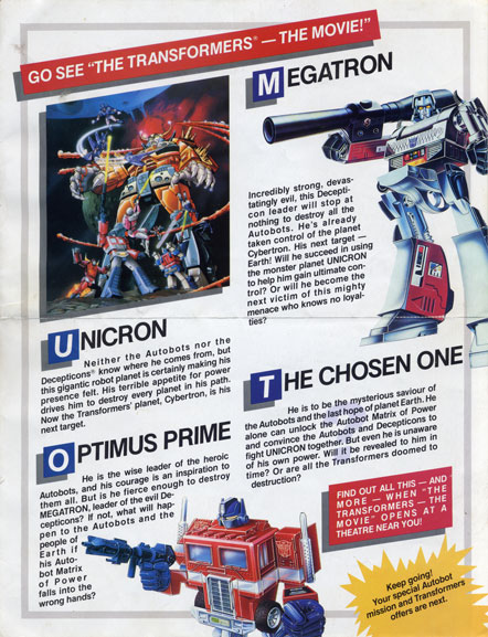 crazy ass moments in Transformers history tweet media