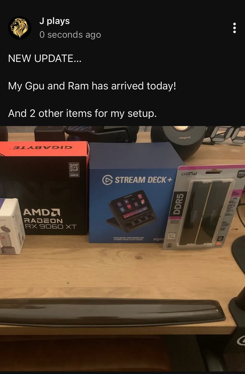 JJamesplaysyt's tweet photo. #gamingpc #gamingpcbuild #gamingpcsetup #gaming #fyp #update https://t.co/8OxnfaqVWx