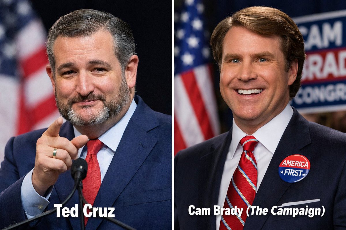 generalmoondog's tweet photo. @SenTedCruz is a real life Cam Brady. https://t.co/ipFY8tqAME