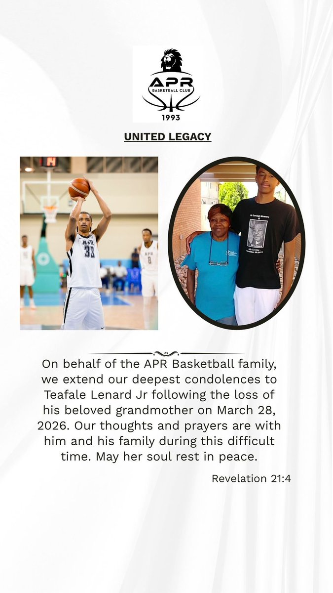 APR Basketball Club🏀🦁🇷🇼 tweet media