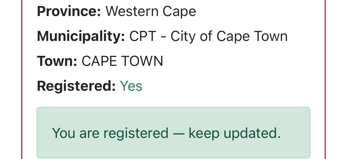 AndiswaMadikazi's tweet image. I’m a volunteer of the EFF 

#RegisterToVoteEFF in the 2026 Local government elections: registertovoteeff.org.za