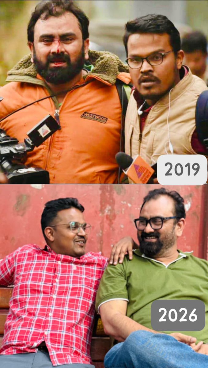 dhaneshpaniker's tweet image. सात साल पहले…
एक दुखद कहानी थी।
वह दौड़ मैंने जामिया में वसीम भाई के साथ दौड़ी थी। वक्त बहुत तेज़ी से बीत जाता है। ❤️❤️
@NewsZD

#GroundReporting #Jamia #protest #brotherhood #delhi #mumbai #Asianetnews