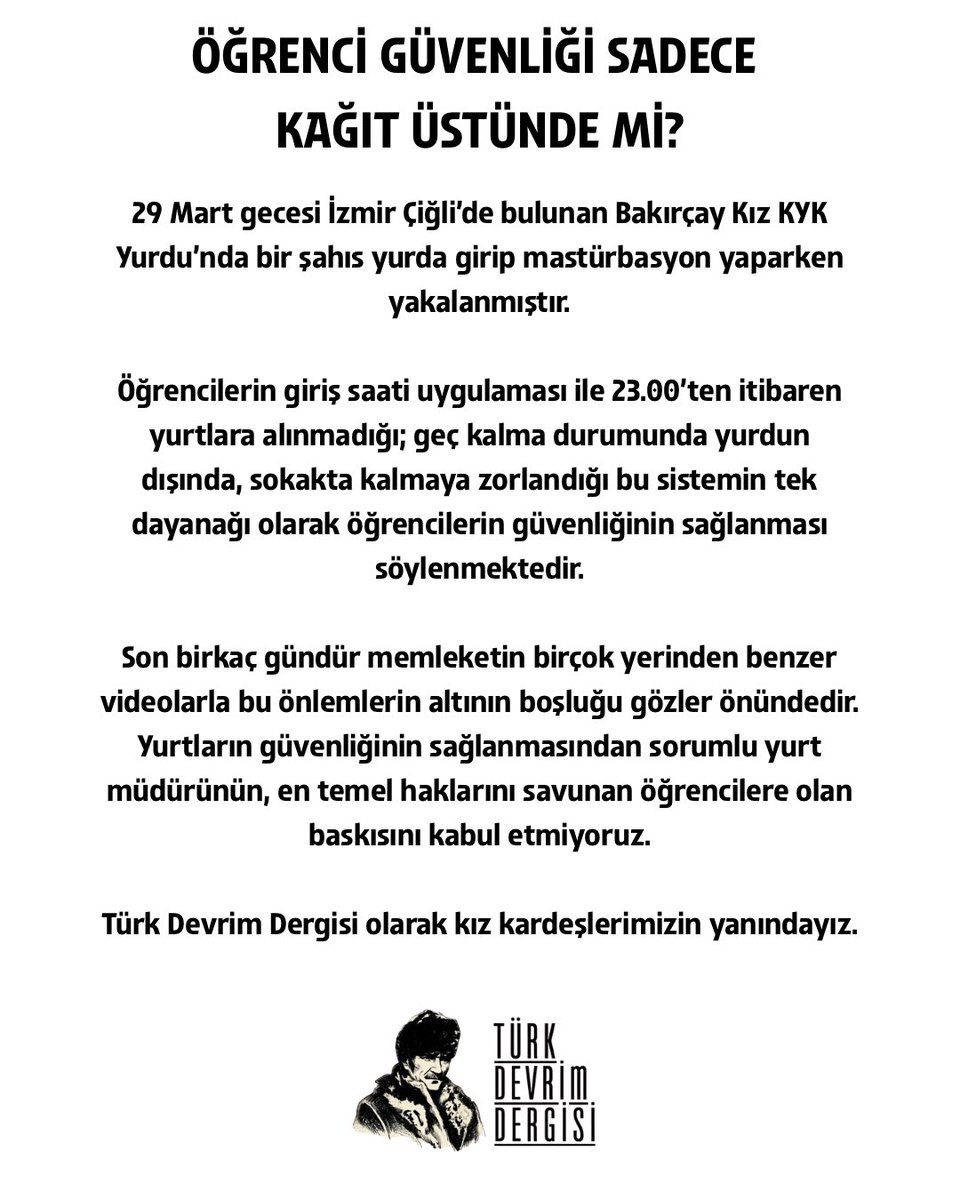 Türk Devrim Dergisi tweet media