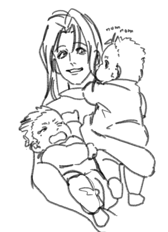 hoaxstrokes's tweet photo. eating mama's hair #trigun https://t.co/Sn79MYvvpp