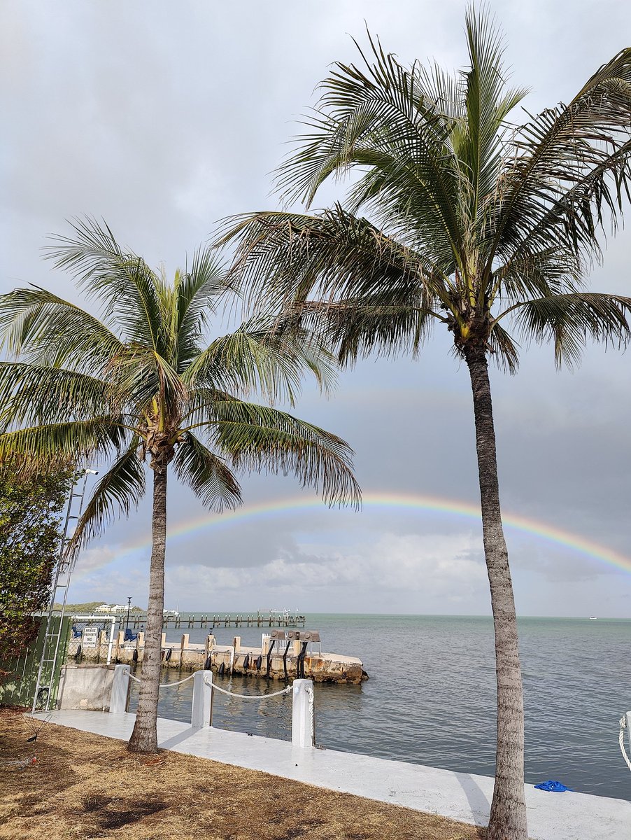 Rainbow in Marathon, Grassy Key, Florida <a href="/weatherchannel/">The Weather Channel</a>