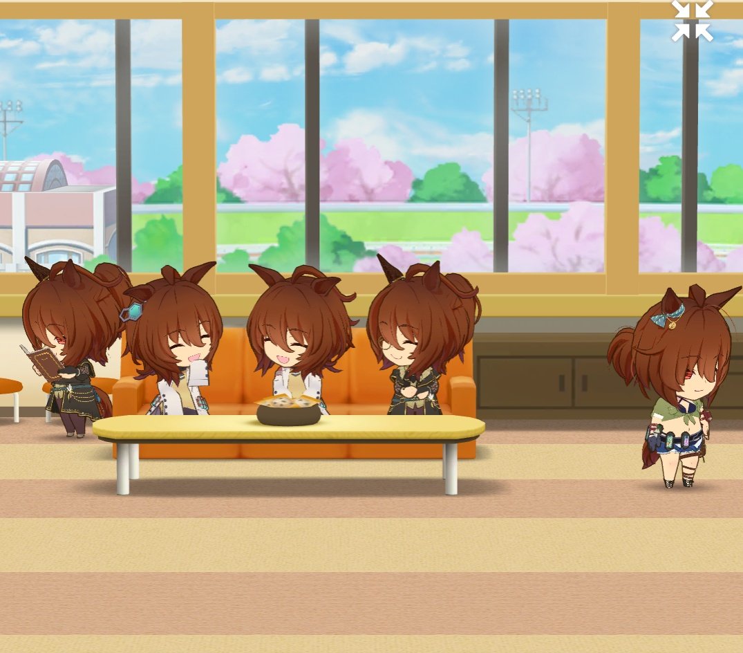 mimishippo_suki's tweet photo. 【本日のサークル探訪】
今日も5人並んでるのの見ました🥰
可愛いね、タキオン5!!💕💕💕 https://t.co/o8qun8B3i7