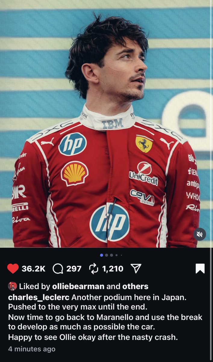 heartclerc's tweet image. oliver bearman how in the hell did you get here within 4 minutes