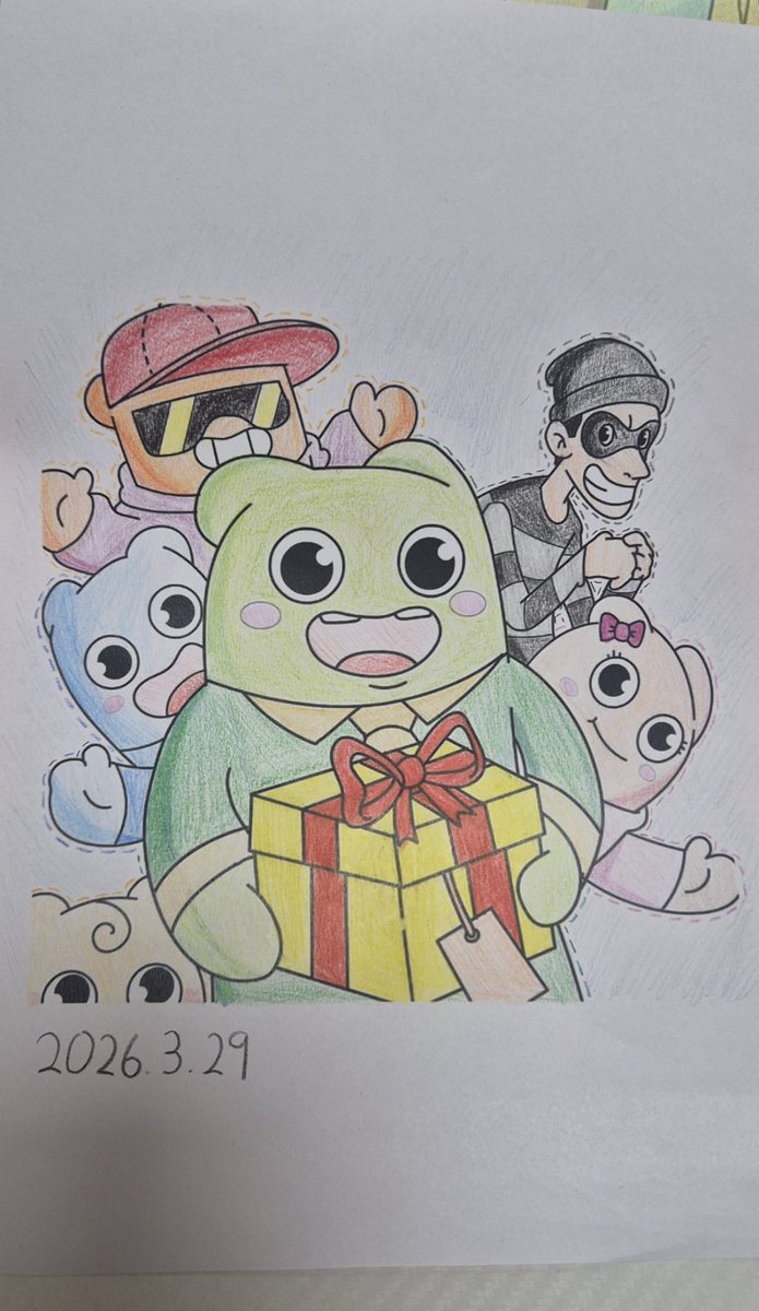 ReiParkernft's tweet image. Artwork #3

Just finished coloring this Little Guy. The green bear came out cute holding the gift, and all his friends showed up too. Really enjoyed this one.

@LittleGuyBerry 
@LittleGuysWorld 
@DonDomingoNft 

#LittleGuy
