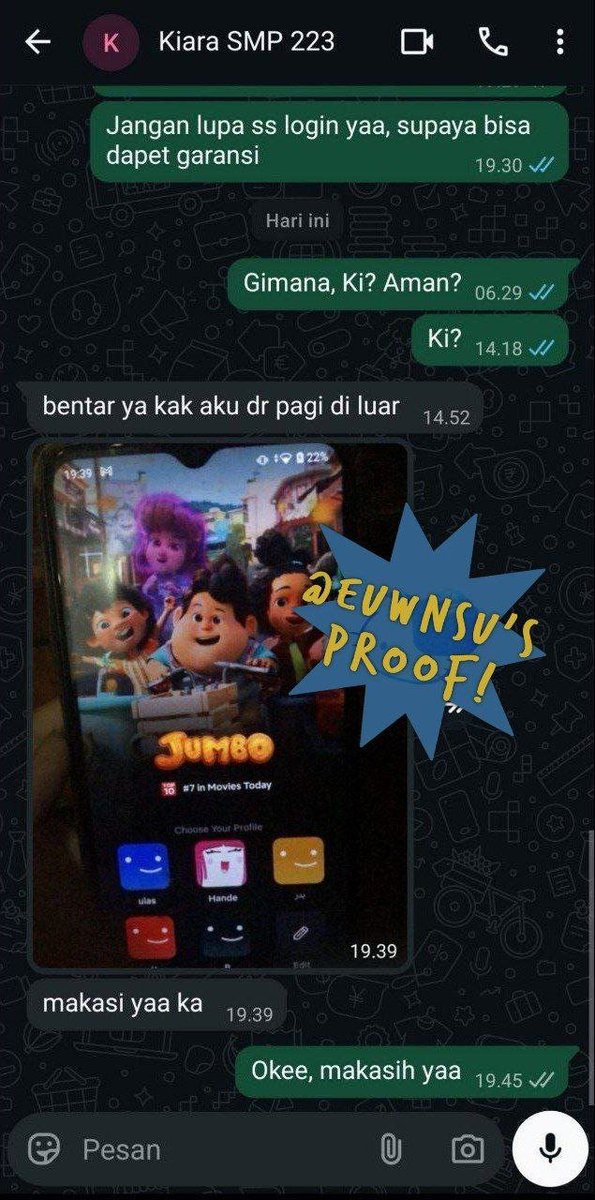 pdoyoyoi's tweet photo. @jeddonngi beberapa testimoni (2 awal &amp; 2 terakhir)
— netflix &amp; canva premium https://t.co/MjZ2ydKi5V