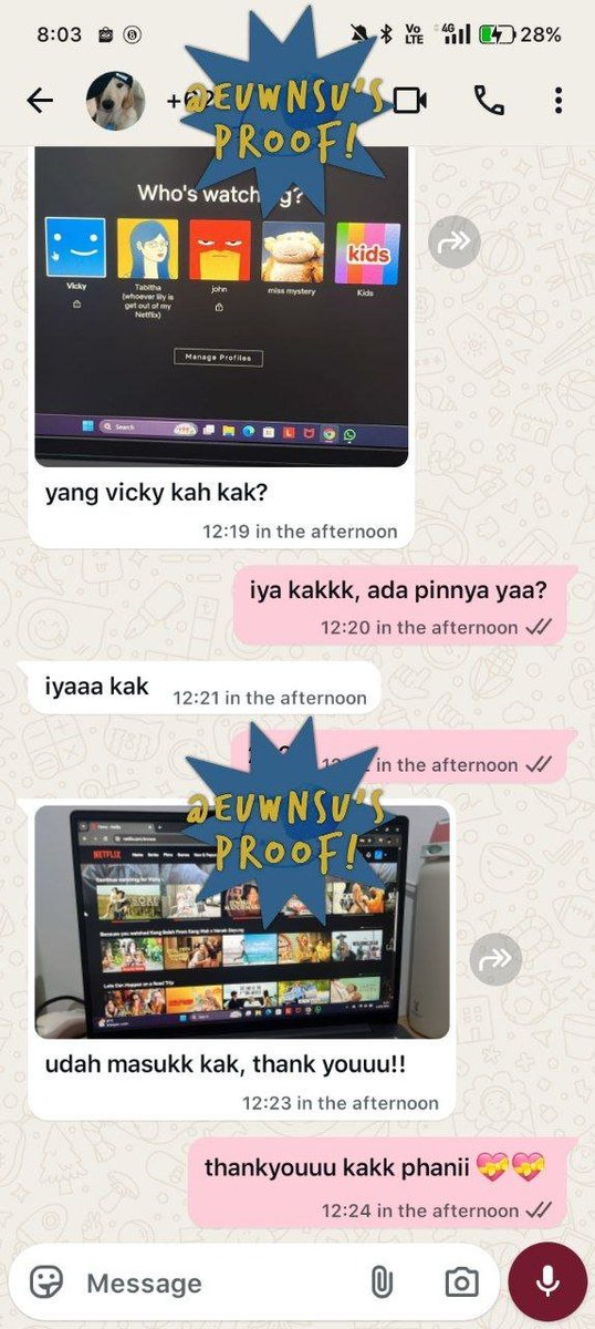 pdoyoyoi's tweet photo. @jeddonngi beberapa testimoni (2 awal &amp; 2 terakhir)
— netflix &amp; canva premium https://t.co/MjZ2ydKi5V