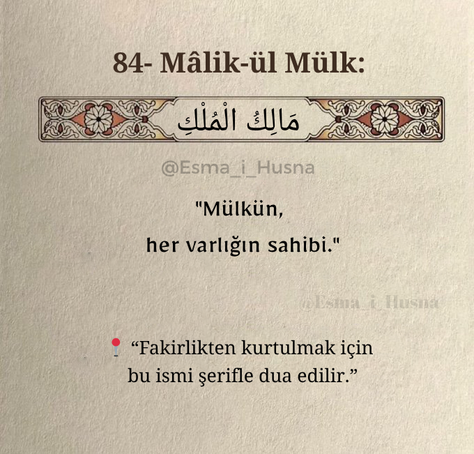 Esma_i_Husna's tweet photo. ▪️ (Esmaül Hüsna) https://t.co/SS6nkMzDom