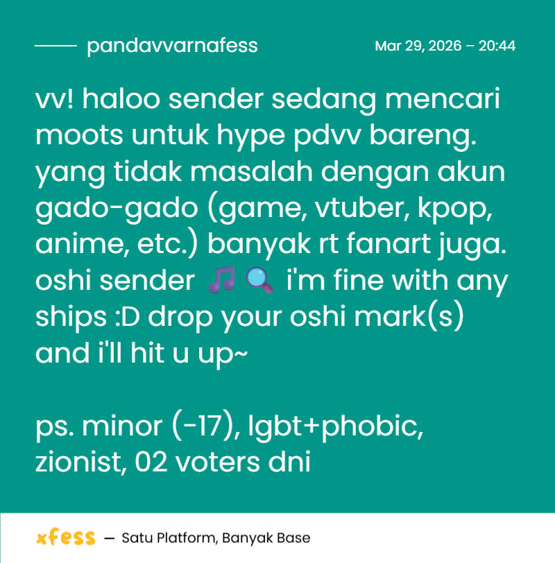 PANDAVVARNA FESS 💜🩵💚❤️💛 tweet media