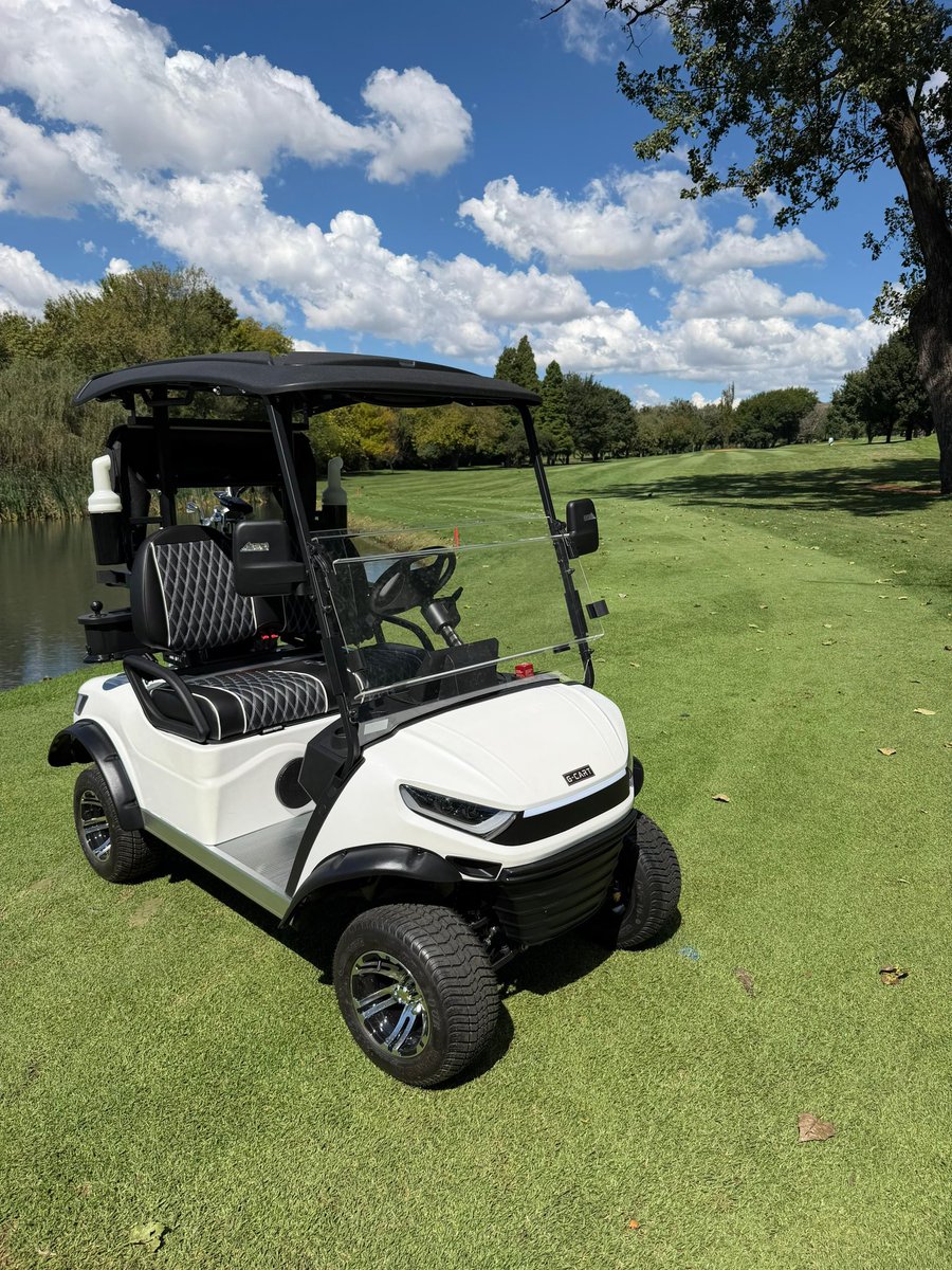 GANELEC's tweet photo. Out and about with the G-CART by GANELEC at Glendower Golf Club ⛳️

Powering players through the club champs with comfort, style, and reliability. https://t.co/agWzknDfBU