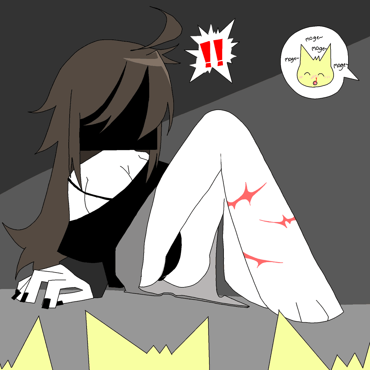 marutsuno778's tweet photo. No no!!
#mogeko_castle #mogege #funamusea #funamuseum #henna_ko #fangame #okegon #mogeko https://t.co/0SAJSDwz8H