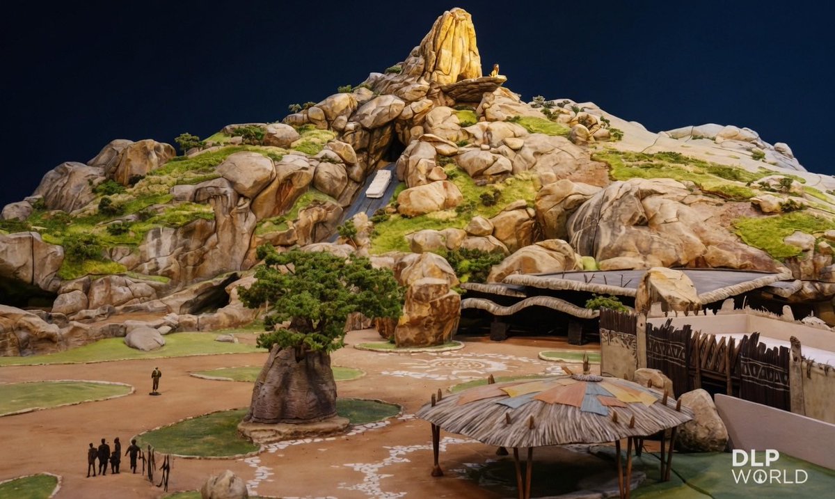 DLP_World's tweet image. ⚠️ ALERTE INFO ! Découvrez de nouvelles images de l’attraction dédiée au Roi Lion, actuellement en construction à Disney Adventure World.