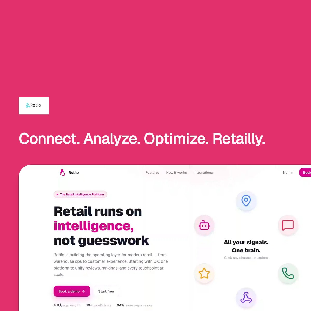 satwikloka's tweet photo. I’ve been quietly building https://t.co/QfrcmKjoh3
Now it's time to put it in front of real businesses.

Retilo helps businesses rank better on Google Business Profile
Not theory -actual search + reviews +ranking insights

Still rough. Still beta. But working.

@GoogleSmallBiz https://t.co/7jV2R9iQ3H