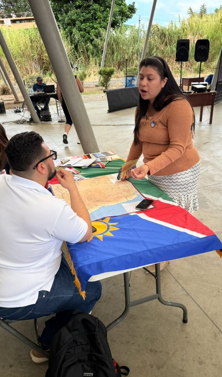 ConsulNamibia's tweet photo. The Honorary Consulate of the Republic of Namibia was honored to participate in the Mental Health Fair Desamparados 2026.
@MIRT_NAMIBIA https://t.co/BSlOi1dRyt