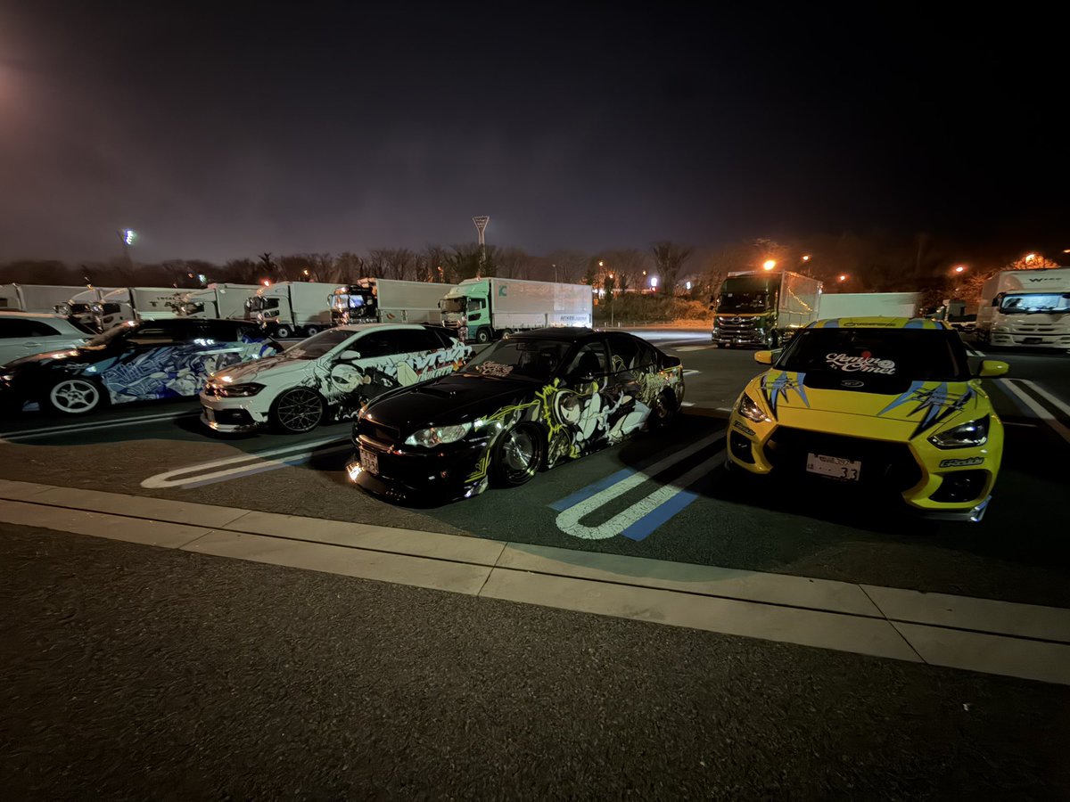 yutaﾊﾞﾘ ▶︎痛車天国 tweet media