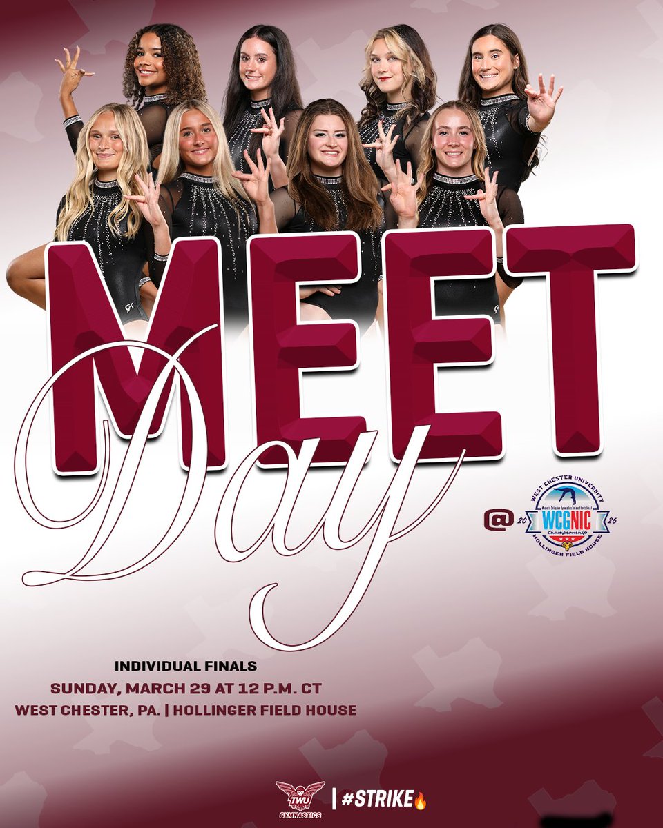 TWU Gymnastics tweet media