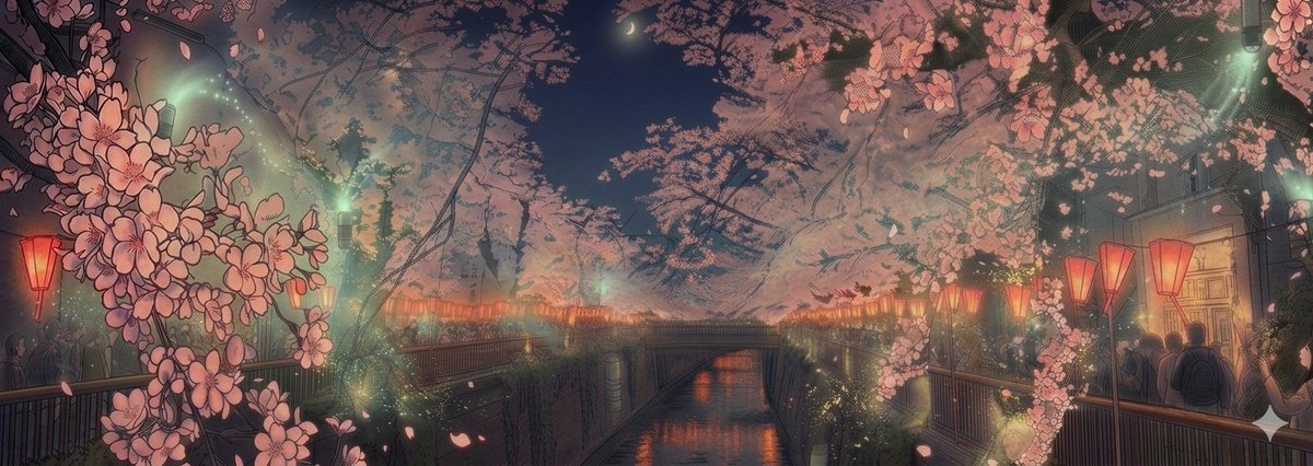 AIRFUTUREKUN's tweet photo. 夜桜を見に行ってきました🌸

右は本物の写真。
左は桜にAir Futureのイオン発生素子をつなげられたら…
という妄想です。

とてもきれいな夜。
でも、花粉でくしゃみをしている人も🤧

こんな���だけでも、
空気が少しやさしくなったらいいのに。
#花粉 #花粉症 #スギ #ヒノキ #桜 https://t.co/WGBXJKCug6