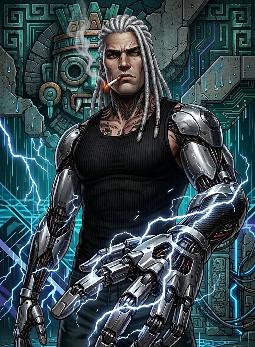 wh1s80's tweet image. Poder omnipotente.

＃Cyborg
＃HERO