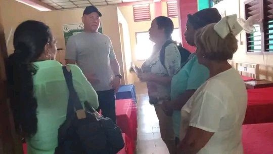 Acompañados del Vicegobernador de #Guantanamo Carlos Manuel Martínez Turro,  se evaluaron las acciones multisectoriales  en atención al PAMI en #Imías.