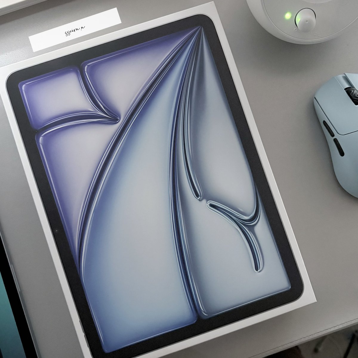 sseira_a's tweet photo. Blue 🩵

#IPadAirM4 https://t.co/X7JrPhGk2L