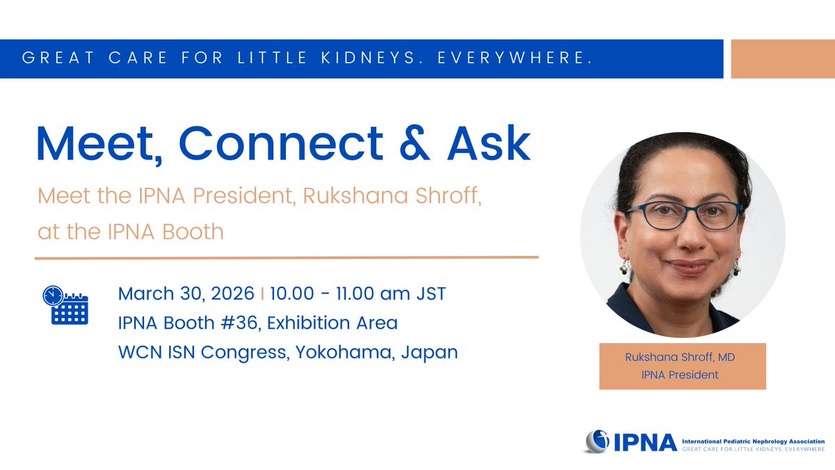 IPNA Ped Nephrology tweet media