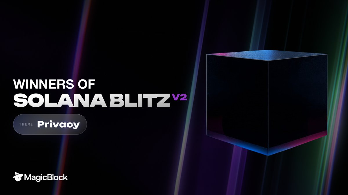 MagicBlock ✨ tweet media