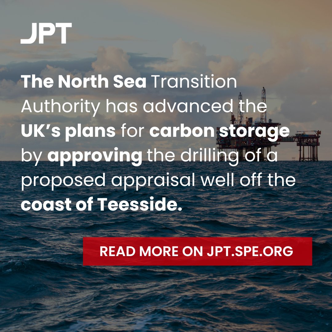 SPEtweets's tweet image. NSTA approves a carbon storage appraisal well off Teesside, advancing the UK’s Endurance project.

Step supports the goal of storing 100M tonnes CO₂/year &amp;amp; provides data for future injection.

Read more here:
go2.spe.org/Uqrw50Yzx86

#SPEjpt #CarbonCapture #SustainableEnergy