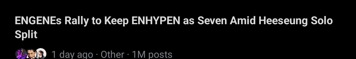 ENhypen is sevEN7️⃣ tweet media