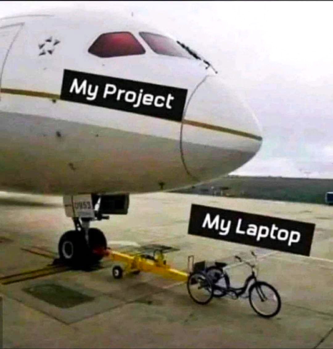 SOmeone already shared this particular image....

Gee, let's go...
Let's do it....

My Cheese Laptop is pushing the "Big Bertho" slowly, just fine....

This is the Way1....👽🖖