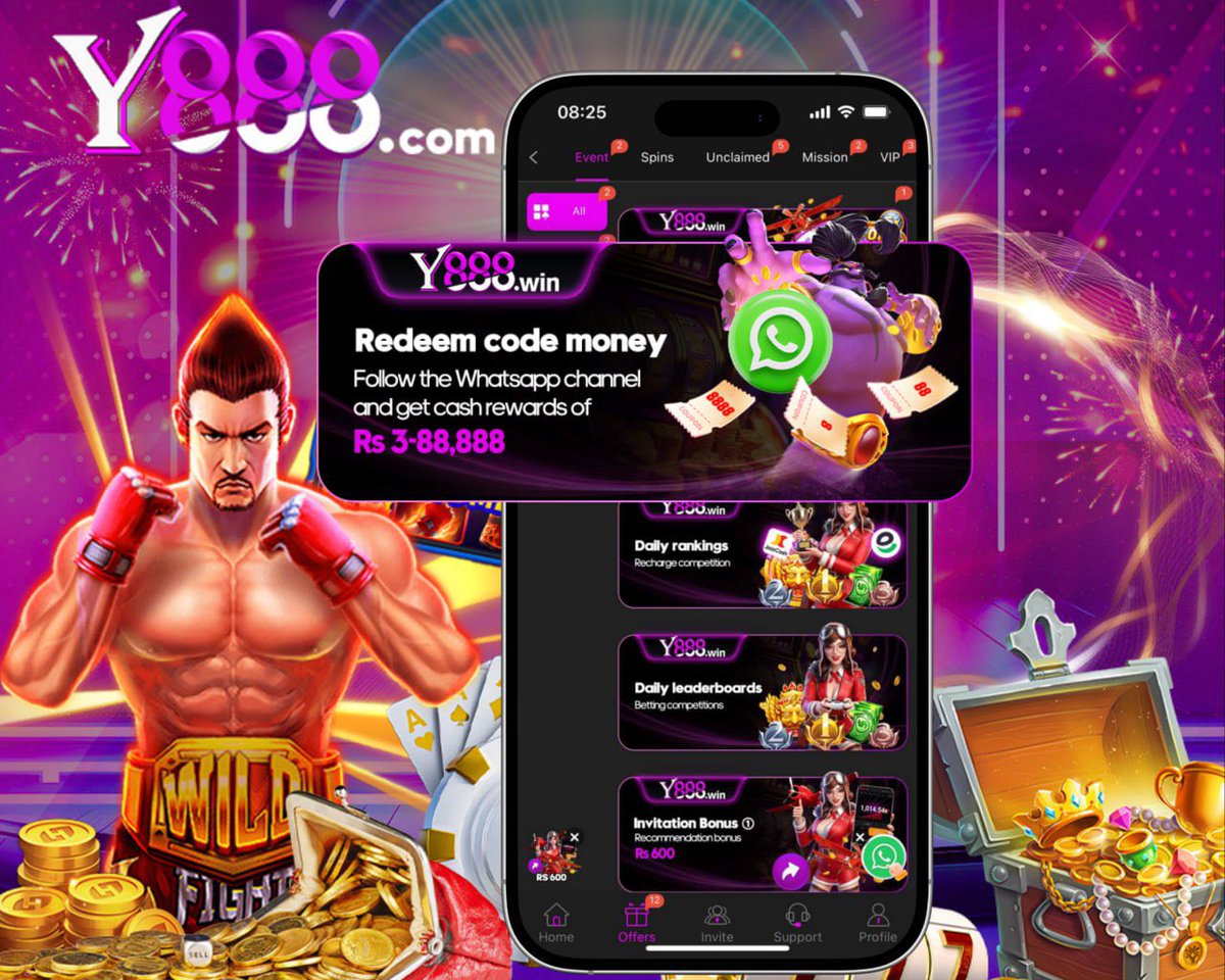 Y888game's tweet photo. Code ready for pickup! Quick, log in and claim it before it's gone. Make sure you share this with your friends!

👍 Redemption Code:【8188】
 ⏰ Deadline for collection: 21:00

Official Website: https://t.co/NXnemaKCvw
Download the App:  https://t.co/b5JLBuZeX4 https://t.co/7kWTsclKka