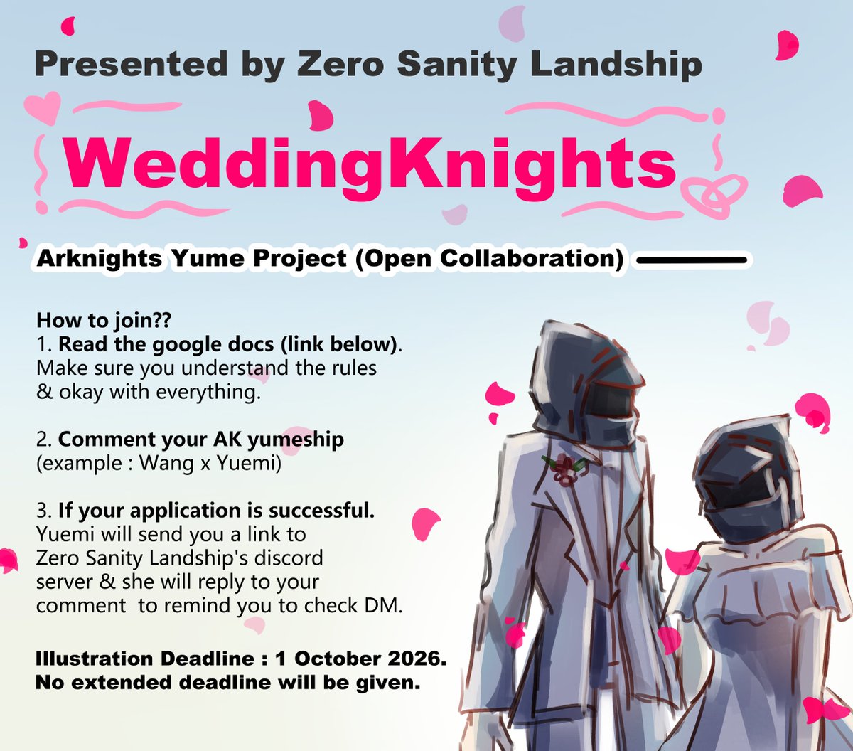 Yuemi - WeddingKnights Open Collab tweet media
