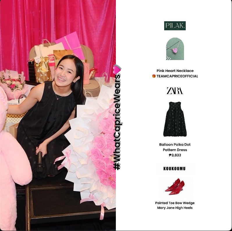 whatcapricewear's tweet photo. 260327 CAPRICE FanMeet Day

CAPRICE FANMEET DAY
#CCayetanoWithCapricorns 
#CapriceCayetano 
#WhatCapriceWears https://t.co/YbBtxc4jBr