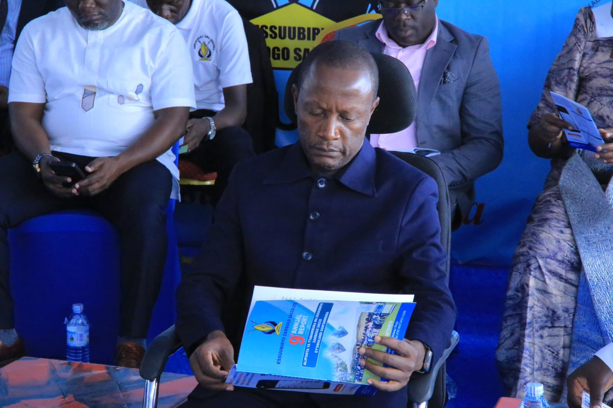 robert_serwanga's tweet photo. Yesterday , I attended the Annual General Meeting of Essuubiryo Zambogo SACCO at the Buganda Royal Institute of Business and Technical Education.

During the meeting, I officially announced the new Board of Directors, led by Chairperson Owek. Joseph Balikuddembe Ssenkusu, as we usher in a new phase of leadership to strengthen the SACCO.

I encouraged the leadership to ensure that members who save and invest receive value and returns on their contributions, while also enforcing discipline among defaulters to safeguard the sustainability of the SACCO.

I further called upon members, especially the youth, to embrace saving, invest in shares, and adopt technology in financial transactions to ease access and improve efficiency.

Strong SACCOs build financially empowered communities.