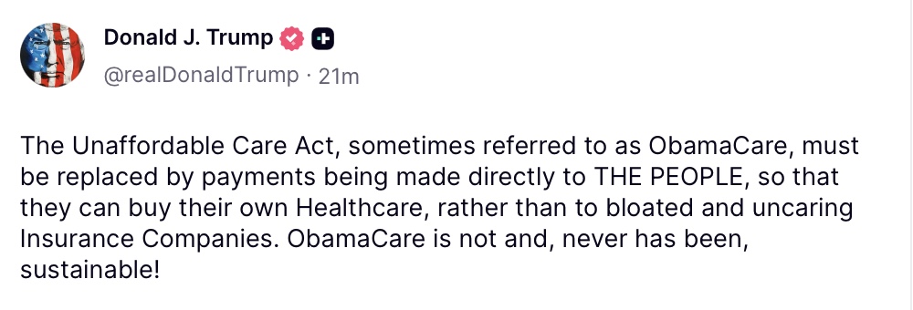 Donald J Trump Posts TruthSocial tweet media