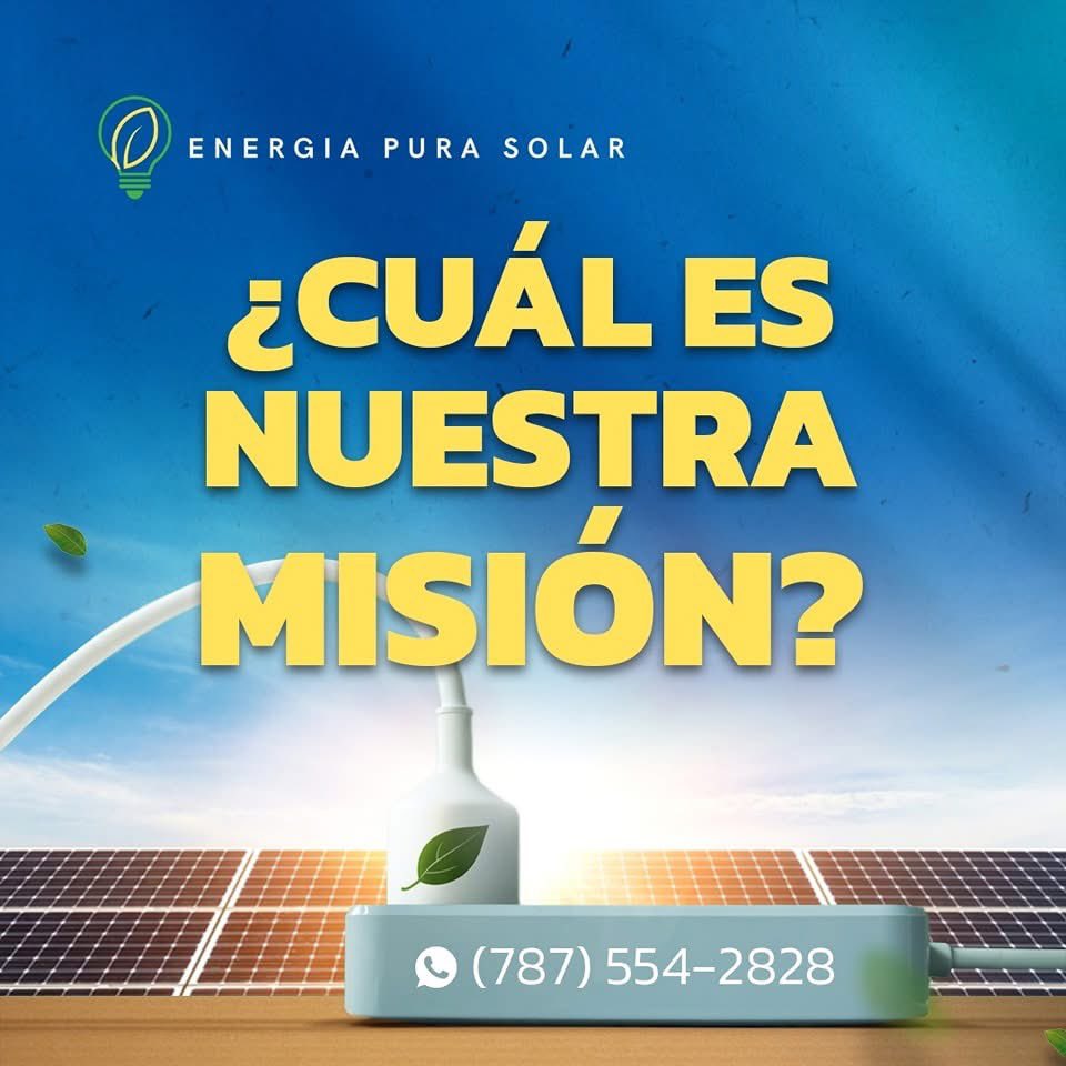 PromesaNetwork's tweet photo. 🌞En Energía Pura Solar, nuestra misión es impulsar el cambio hacia un futuro más limpio y sostenible, proporcionando soluciones energéticas → que no solo beneficien a nuestros clientes, sino también al planeta que todos compartimos.🌎
Contáctanos al teléfono: -
(787) 554-2828📲 https://t.co/xIjsRUMol7