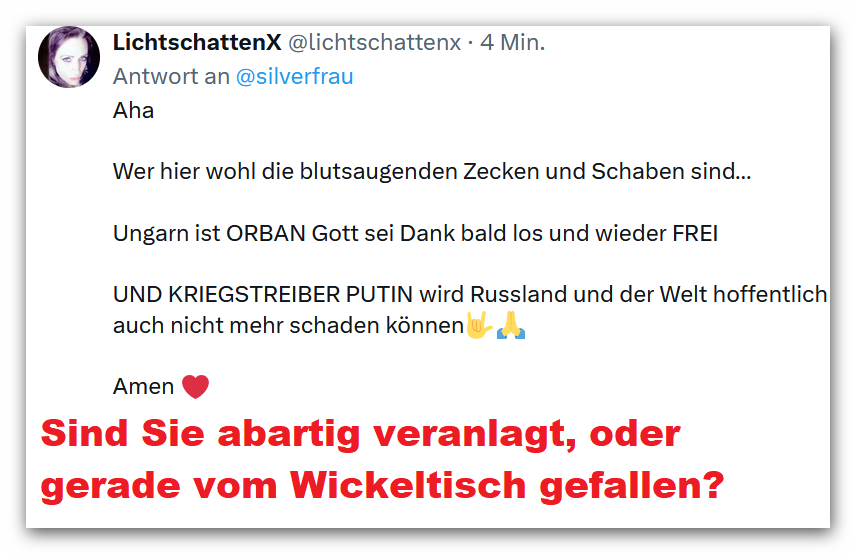 SILBER-FRAU tweet media