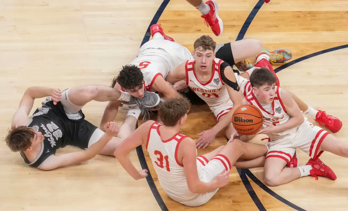 KyleNeddenriep's tweet photo. What a game. Parke Heritage-Westview could have been a 7-game series. On a Class 2A thriller that was not decided until the ball bounced three times off the rim at buzzer. https://t.co/yDiVSkPssG https://t.co/qlDLhSpqRb