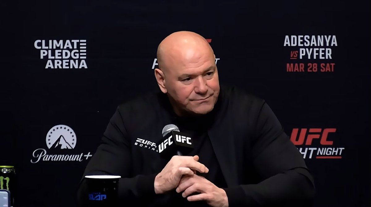 MMASINLIMITES's tweet photo. 🗣️ Dana White ofreció anoche una rueda de prensa post #UFCSeattle

Habló de la increíble actuación de Alexa Grasso 🇲🇽, del regreso de Islam Makhachev 🇷🇺, de Conor McGregor 🇮🇪, del lío de Bruce Buffer 🎤, entre otras cosas...

Hago un pequeño hilo por si te lo perdiste 🧵 https://t.co/tqx3J83Zfl