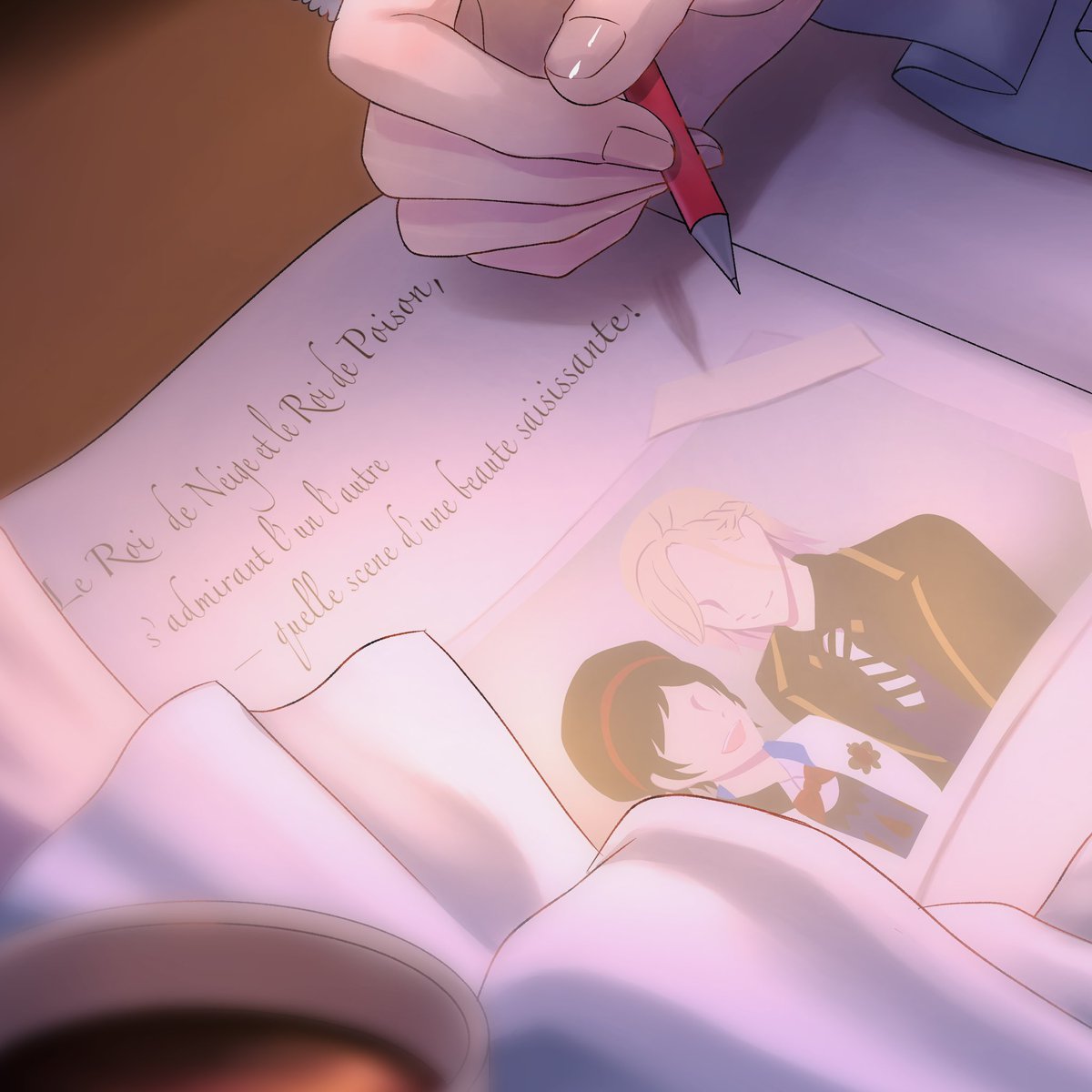 まーや@twst🏹よく描いてる tweet media