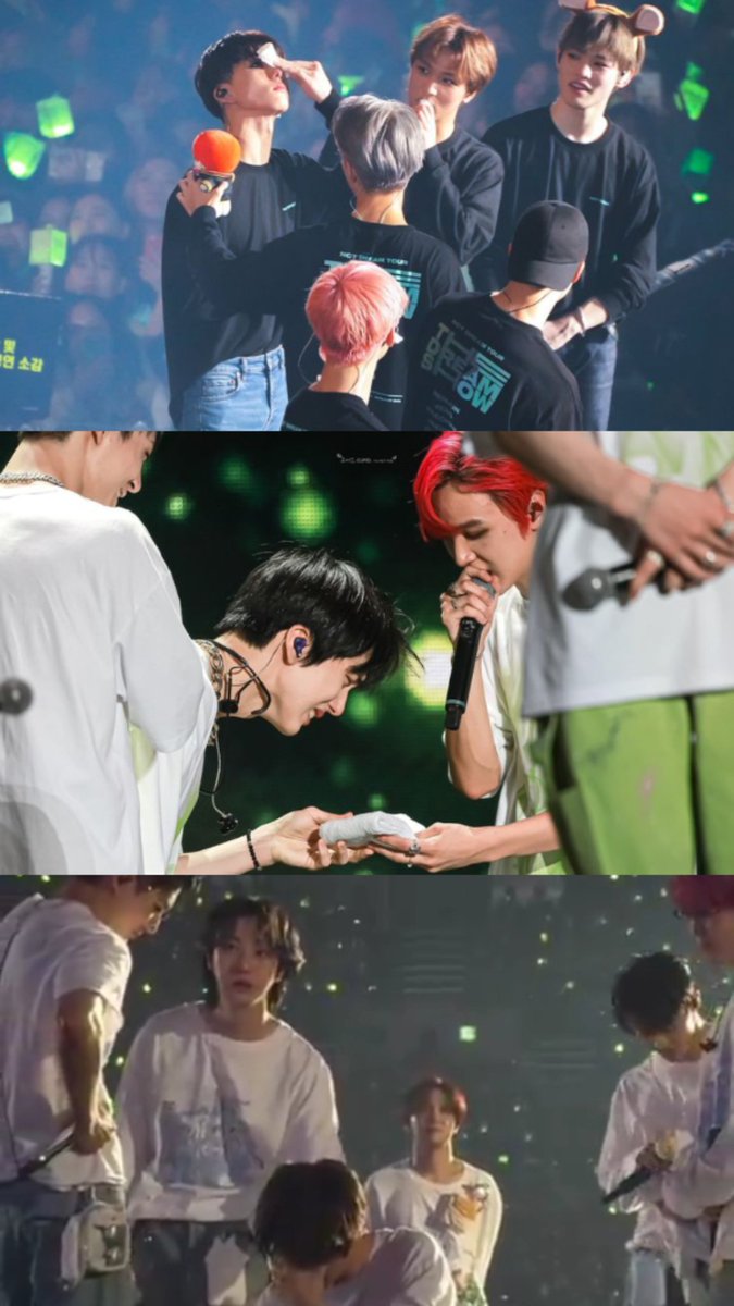 They never change. Every time Jisung cries, they’re always by his side 🥺