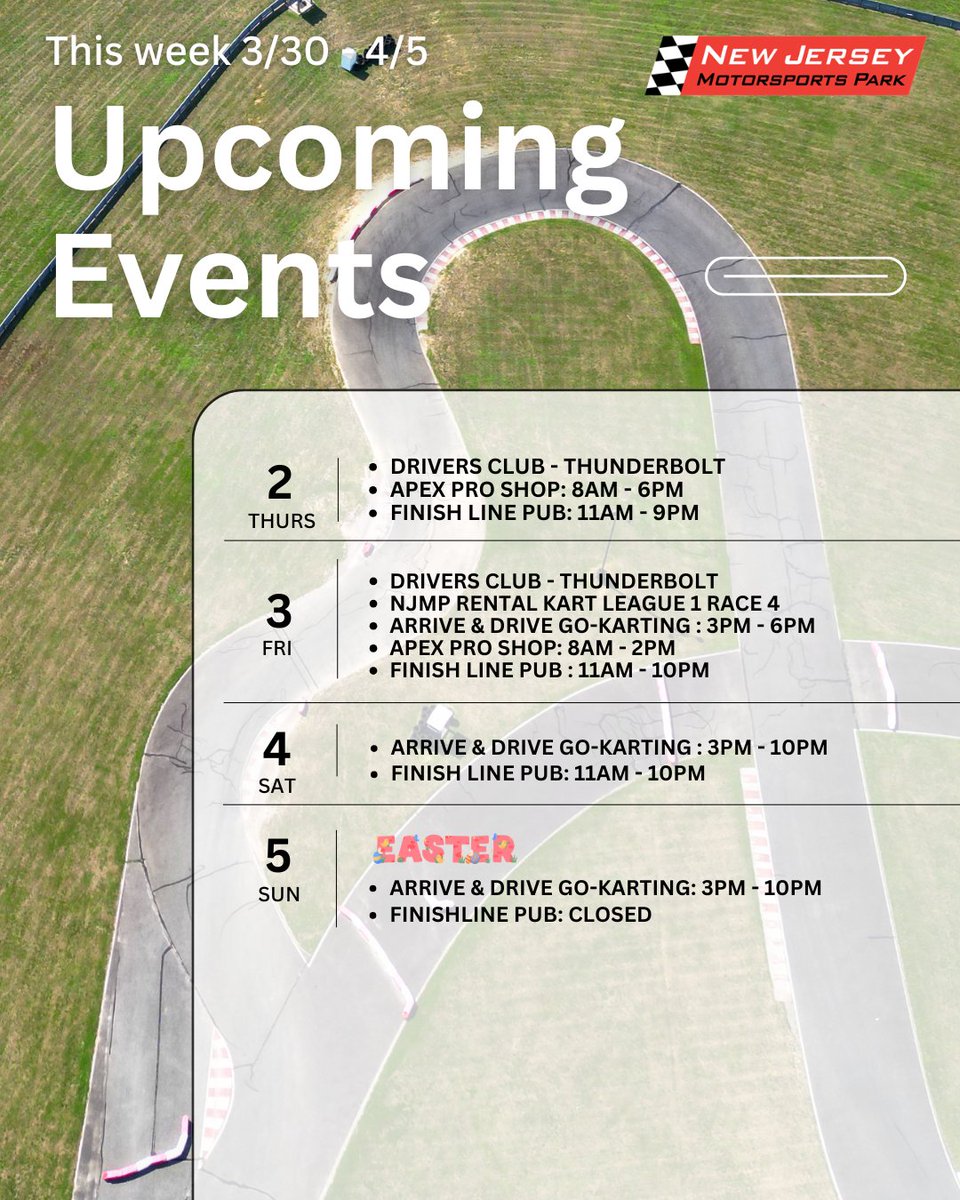 New Jersey Motorsports Park tweet media